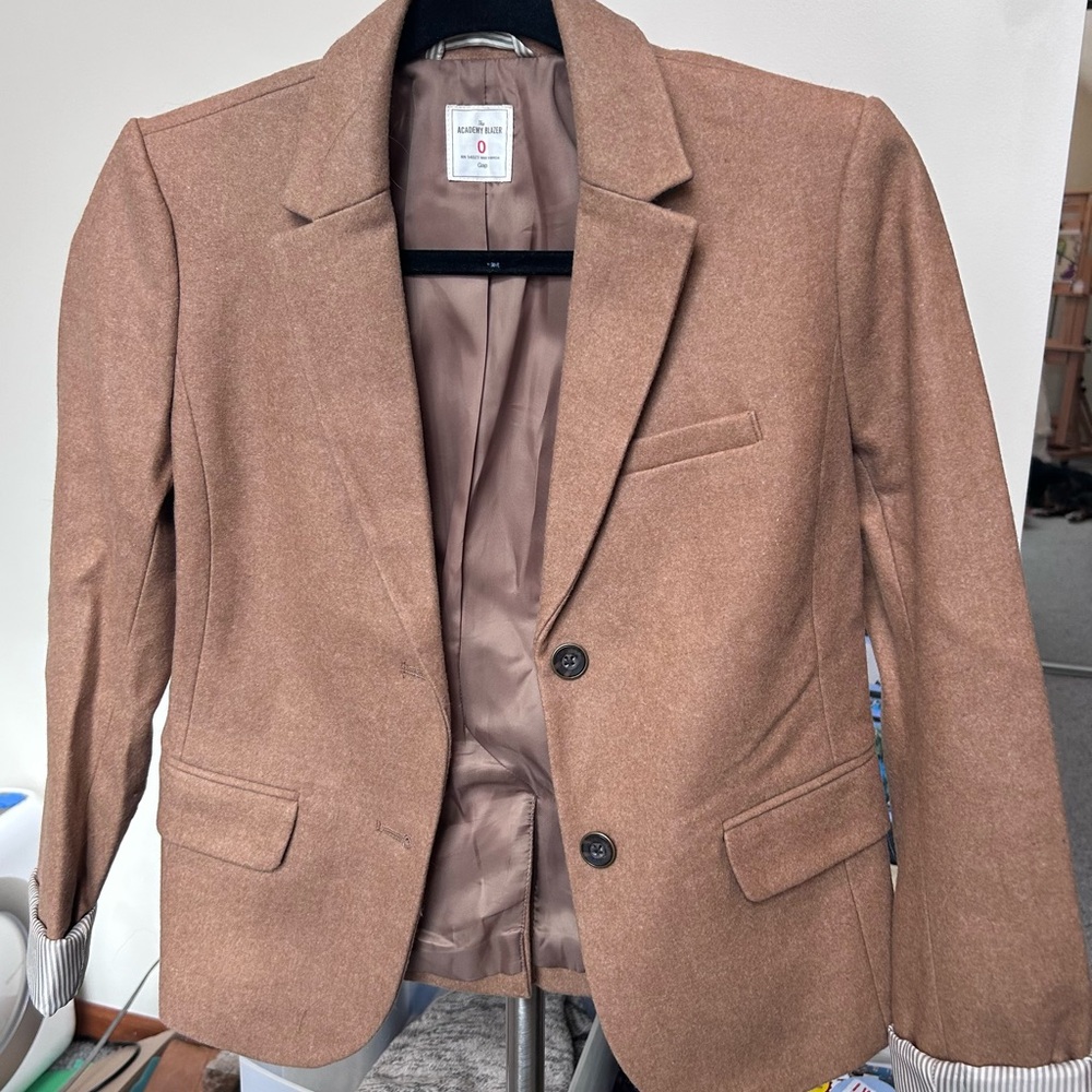 GAP Tan Academy Blazer